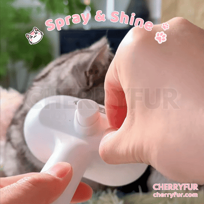 Spray Cat Grooming Brush - Cherryfur™️