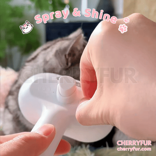 Spray Cat Grooming Brush - Cherryfur™️