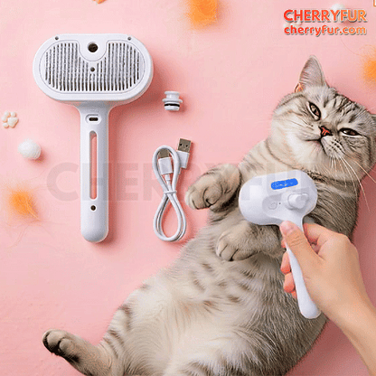 Spray Cat Grooming Brush - Cherryfur™️