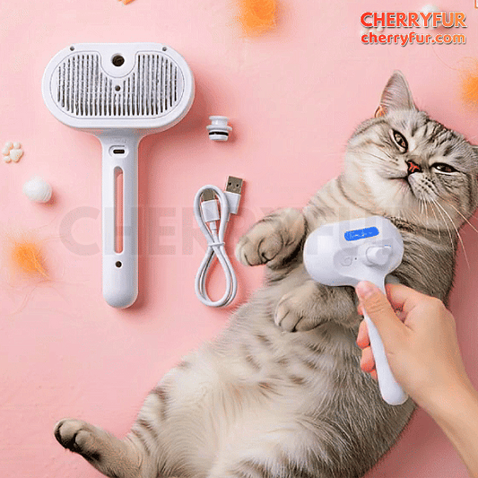 Spray Cat Grooming Brush - Cherryfur™️
